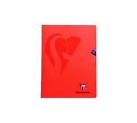 Cahier - 24x32(Cm) - Petits Carreaux - 48 Pages - Couverture En Polypro - Sans Spirale - Clairefontaine - Mimesys