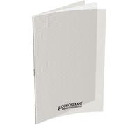 Conquerant - Cahier 240 x 320 mm - Petits carreaux 5x5 - 96 pages - Couverture polypro incolore