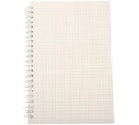 Cahier à Spirale A5 en Papier Blanc, Prise de Notes et Suivi D'objectifs | Format Portable, Écriture Fluide sans Bavure, Usage Quotidien pour Mathématiques, Stylos, Crayons et Marqueurs
