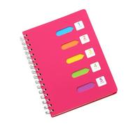 Cahier à Spirale Latérale, Écriture Fluide, Journal Intime, Papier Épais | Fêtes à Thème, Carnet de Notes Journal, Bloc-notes de Voyage, Format Pratique, Activités Scolaires, Papier