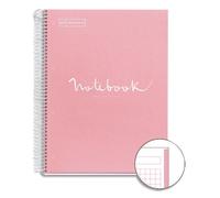Cahier à spirale 'Notebook EMOTIONS', A4, corail
