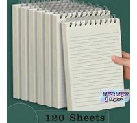Cahier à spirale premium épais de 240 pages au format A4, B5 ou A5. Journal/bloc-notes pour bureau, école, entreprise, écriture. Achat en gros de haute qualité et durable. Cadeau pour études ou travai