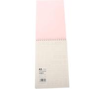 Cahier à Spirale Rose Épais en Papier pour Étudiants, Écriture Créative | Design Classique, Protection Visuelle et Fatigue Réduite, Pratique pour Cours, Dessin et Prise de Notes