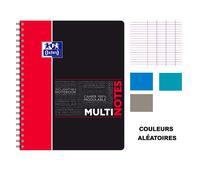 Cahier - A4 (21x29,7cm) - Grands carreaux - 160 pages - couverture en polypro -