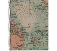 Cahier - A4 21x29,7cm - Lignes - 80 pages - Couverture en carton - A spirale -