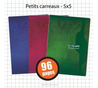 Cahier - A4 (21x29,7cm) - Petits Carreaux - 96 Pages - Couverture En Carton - Sans Spirale - Clairefontaine - Calligraphe
