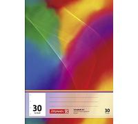 Cahier A4 Brunnen 104493002-16 feuilles blanches perforées - Avec des trous