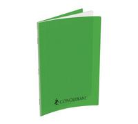 Cahier A4 - CONQUÉRANT - 400089768 - 192 Pages - Grands Carreaux Seyes - Couverture Verte
