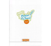 Cahier - A4 - Grands Carreaux - Poésie Et Chant - Polypro - 48 Pages - Transparent