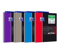 Cahier Activebook - OXFORD - 160 pages - Polypropylène - 24 x 29,7 cm - Violet