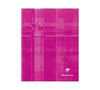 Cahier broché Clairefontaine Metric 17 x 22 cm - grands carreaux - 192 pages