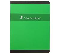 Cahier broché Conquérant 17 x 22 cm grands carreaux 192 pages