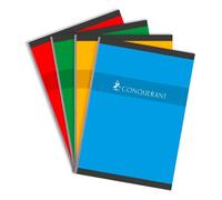 Cahier broché Conquérant A4 - 21 x 29,7 cm petits carreaux 192 pages