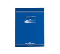 Cahier broché Conquérant 24 x 32 cm grands carreaux 192 pages