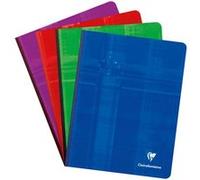 Cahier broché Clairefontaine Metric 17 x 22 cm - grands carreaux - 192 pages