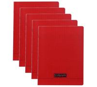 Cahier - CALLIGRAPHE - 17x22 cm - 96 pages - Seyès - 90g - Rouge