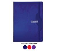 Cahier piqué 7000 24x32 cm 140 pages grands carreaux 70 g - Assortis