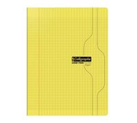 Cahier Calligraphe - Jaune - 24 x 32 cm - 96 pages seyès