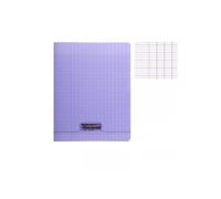 CALLIGRAPHE Lot de 10 Cahiers piqué POLYPRO 17x22 cm 48 p séyès 90g Violet