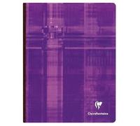 Cahier broché Clairefontaine Metric 17 x 22 cm - grands carreaux - 192 pages