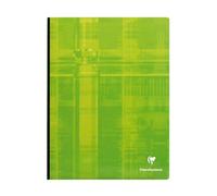 Clairefontaine – Cahier broché Metric A4+ 24 x 32 cm – grands carreaux – 192 pages