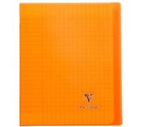 Clairefontaine 951409C - Cahier Koverbook Orange 17x22cm 96p GC Polypro