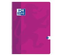 Cahier classique Oxford 24 x 32 cm assorti - Grands carreaux - 96 pages