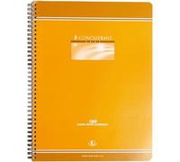 Cahier spirales Conquérant Sept A4+ 24 x 32 cm - petits carreaux - 180 pages