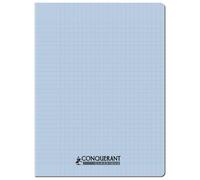 Cahier - CONQUERANT - 24x32 cm - 96 pages - 90g - Bleu ciel