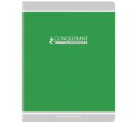 Cahier - CONQUERANT - 48 pages - Papier 90 g/m² - Couverture en carte recy Format 24 x 32 cm