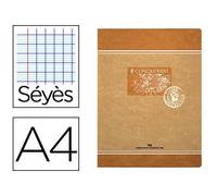 Cahier Conquerant 7 Agrafe 210X297 96P 70G Seyes Assorti