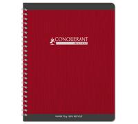 Cahier Conquerant 7 Integrale 170X220 180P 70G Q5/5 Recycle Assorti