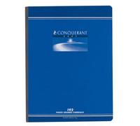 Cahier broché Conquérant 24 x 32 cm grands carreaux 192 pages