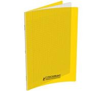 Cahier Conquerant Classique Agrafe 170X220 48P 90G Seyes Polypro Rose
