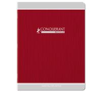 Cahier Conquerant Classique Agrafe 170X220 48P 90G Seyes Recycle Assorti