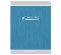 Cahier Conquerant Classique Agrafe 170X220 96P 90G Seyes Recycle Assorti