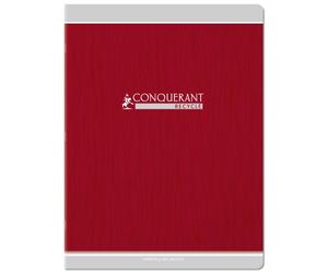 Cahier conquerant classique agrafe 240x320 48 pages 90g seyes recycle