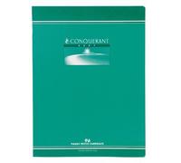 Conquérant Lot de 5 cahiers piqués 24 x 32 cm 96 pages 70 g petits carreaux coloris aléatoire