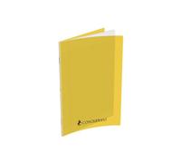 Cahier conquerant poplypropylene indechirable et lavable papier velin extra 24x32 cm 192 pages seyes