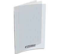 Cahier conquerant poplypropylene indechirable et lavable papier velin extra 24x32 cm 60 pages seyes