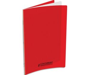 Cahier conquerant poplypropylene indechirable et lavable papier velin extra 24x32 cm 60 pages seyes