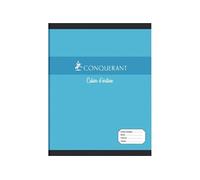 Hamelin Cahier d'écriture Conquerant 17 x 22 cm 32 p. 70 g Double ligne 2/8 Agrafe assorti