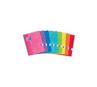 Cahier spirale Oxford Office - 17 x 22 cm - grands carreaux - 100 pages