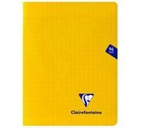 Cahier de 96 pages Seyès Clairefontaine Mimesys 17 x 22 cm Jaune Jaune G