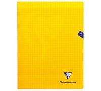 Cahier de 96 pages Seyès Clairefontaine Mimesys 24 x 32 cm Jaune Jaune G