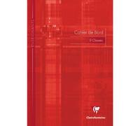 Clairefontaine Cahier de bord agrafé 3129C A4 (21x29,7 cm) 9 classes 60 pages papier 110 g