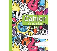 Cahier de brouillon: 96 pages - Grands carreaux Séyès - Ideal pour faire vos exercices ou prendre des notes - Pratique pour la rentrée scolaire - Format A4