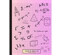 Cahier de Brouillon: Grands carreaux ideal pour faire les exercices ou prendre des notes | Format A4 | 120 pages