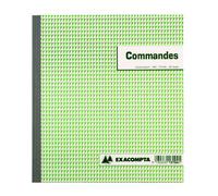Cahier de commande Manifold Exacompta autocopiant 21 x 18 cm 50 pages double exemplaires
