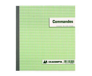 Cahier de commande Manifold Exacompta autocopiant 21 x 18 cm 50 pages double exemplaires